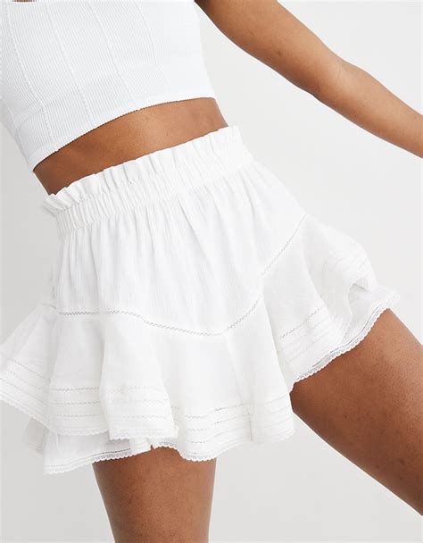 aerie skort|aerie ruffle skirt.